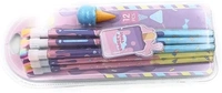 12 PENCIL WITH ERASER 12 Pcs HB Pencil Set Pencil With Ice Cream Shaped Eraser Unique Pencil Kit with 1 Fancy Donut/Baby Doll Fish Eraser For Girls & Boys pack of 1 (1882)