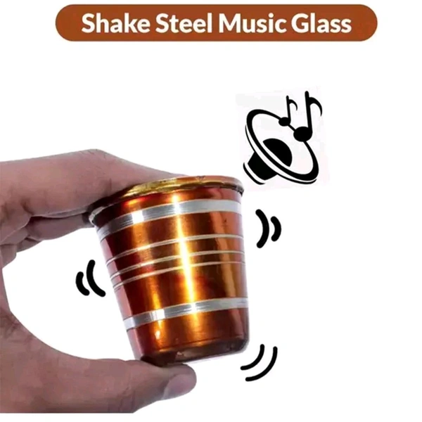 MUSICAL GLASS Stainless Steel Baby Music Glass for Kids (1962)