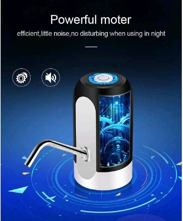 AUTOMATIC WATER DISPENSER USB Rechargeable Water Pump, Portable Drinking Water Pump for Home, Office, Water Dispenser Pump, Automatic Water Dispenser Pump for 20 Litre Water Bottle (1966)