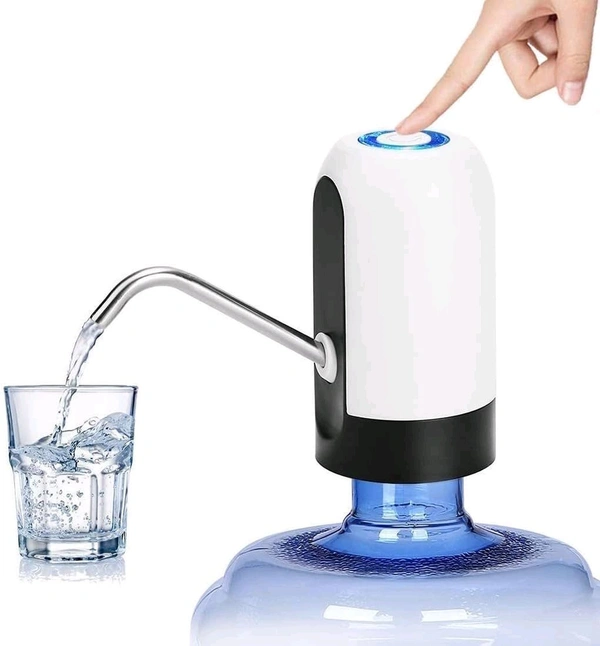 AUTOMATIC WATER DISPENSER USB Rechargeable Water Pump, Portable Drinking Water Pump for Home, Office, Water Dispenser Pump, Automatic Water Dispenser Pump for 20 Litre Water Bottle (1966)