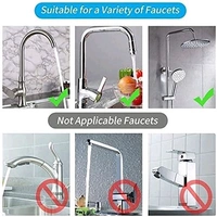 SINK FAUCET STAND STEEL Metal Chrome Finish Kitchen Faucet Sponge Holder (1967)