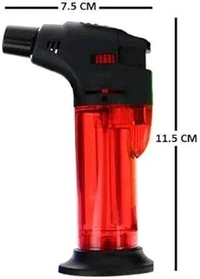 GUN LIGHTER Windproof Platinum Series Jet Flame Blow Gun Thrower Torch Lighter Barbeque Lighter with Stand (1 Psc) (1954)