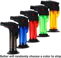 GUN LIGHTER Windproof Platinum Series Jet Flame Blow Gun Thrower Torch Lighter Barbeque Lighter with Stand (1 Psc) (1954)
