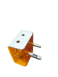 3PIN PLUG SOCKET 3 PIN Traveller Universal Socket Plug (Type D), Worldwide Travel Adaptor, Multi Plug, Conversion Plug, Surge Protection, Socket Connector (1955)