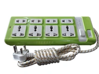 GK-924 EXTENSION BOARD  4+1 Spike Guard (with Master Switch, Indicator, Safety Shutter, International Sockets) (1953)