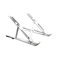 PLASTIC LAPTOP STAND Adjustable Ergonomic Foldable Portable Laptop Stand, Holder Riser Computer Tablet Stand (1976)