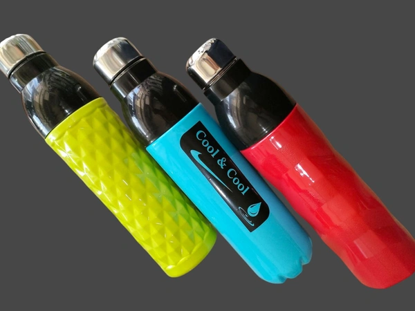 cool & cool 1L WATER BOTTLE BOX - "3-Layer Plastic Water Bottle  Keep Your Water Cool and Fresh!" (2020S)