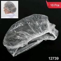 Disposable Shower Cap, Pack of 10 Disposable Shower Caps – Waterproof & Elastic for Hair Protection(1562) - Pack of 10