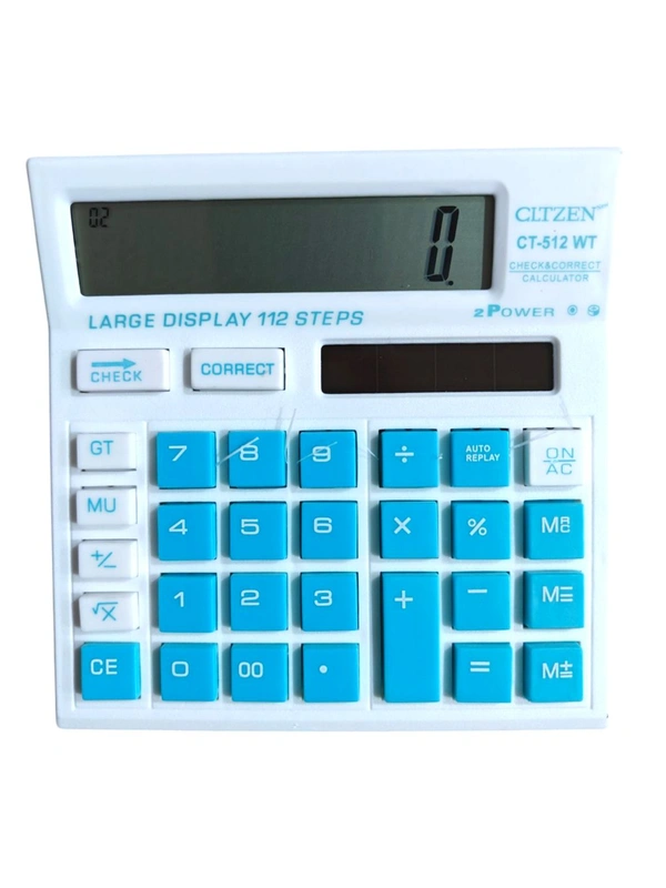 CT-512 ELECTRONIC CALCULATOR,CT-512 Electronic Calculator – Reliable & Efficient for Daily Use (306)