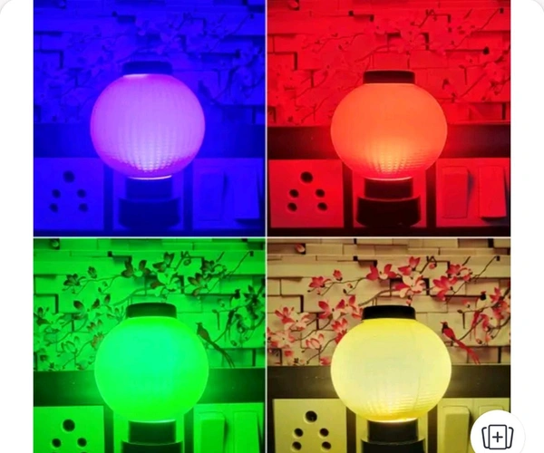 NIGHT LAMP Apple-Shaped LED Night Lamp – Color-Changing Decorative Light (1438)