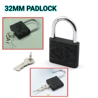 32MM IRON LOCK, 32mm Iron Lock – Heavy-Duty Security Padlock with Keys  (1325)