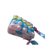 SMALL POPIT BAG l Pop it Unicorn Bags for Girls Fidget Toys Purse Women Unicorn Pop It Bag for Girls Unicorn Sling Bags for Girls Popit Bag Pop It Purse for Girls Popet Bag Puppet