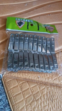 Stainless Steel Cloth Clip Pack of 20 Pcs - Pack of 20