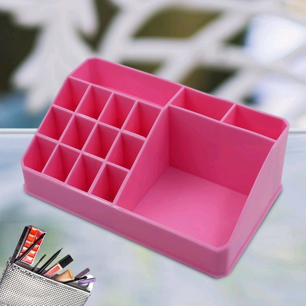 Makeup Organiser Box - Makeup Organiser Cosmetic Makeup Lipstick Storage Box with Drawer Plastic Case Holder Skin Care Products