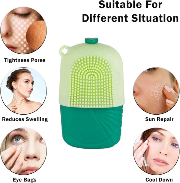 Ice Face Roller New, "Ice Face Roller - Cooling Massage for Skin Care & Puffiness Relief"