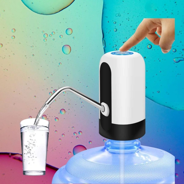 Maxtop Automatic Water Dispenser , Maxtop Automatic Water Dispenser Pump – Portable, USB Rechargeable & Easy to Use - White