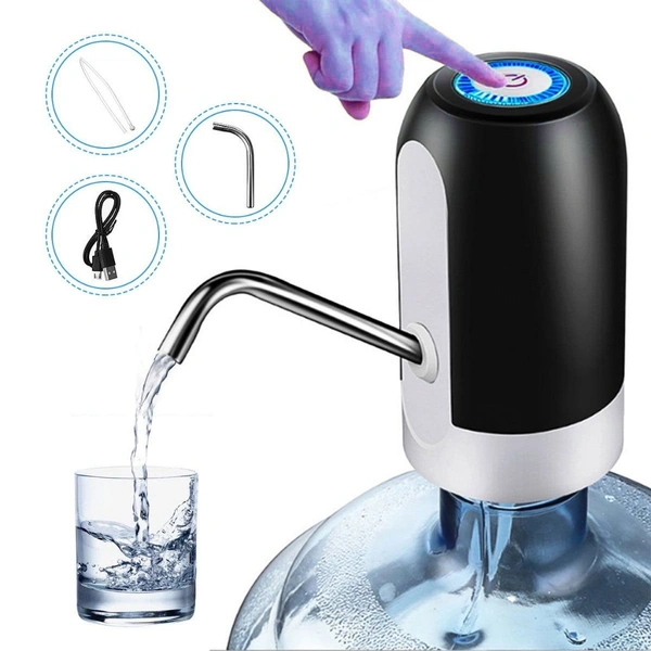 Maxtop Automatic Water Dispenser , Maxtop Automatic Water Dispenser Pump – Portable, USB Rechargeable & Easy to Use - White