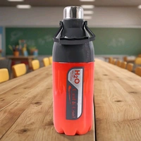 WATER BOTTLE 1400ML HC, Customize Plastic Sports Bottle Insulated, Leakproof, BPA-Free (1400ml / Mix Colour)(2096)