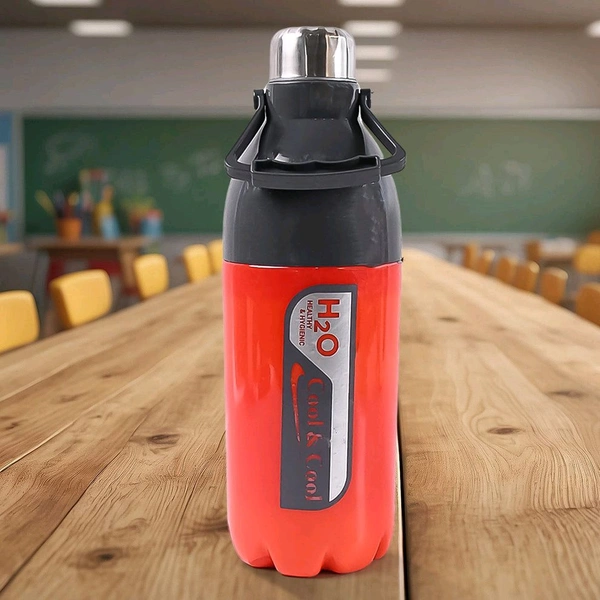 WATER BOTTLE 1400ML HC, Customize Plastic Sports Bottle Insulated, Leakproof, BPA-Free (1400ml / Mix Colour)(2096)