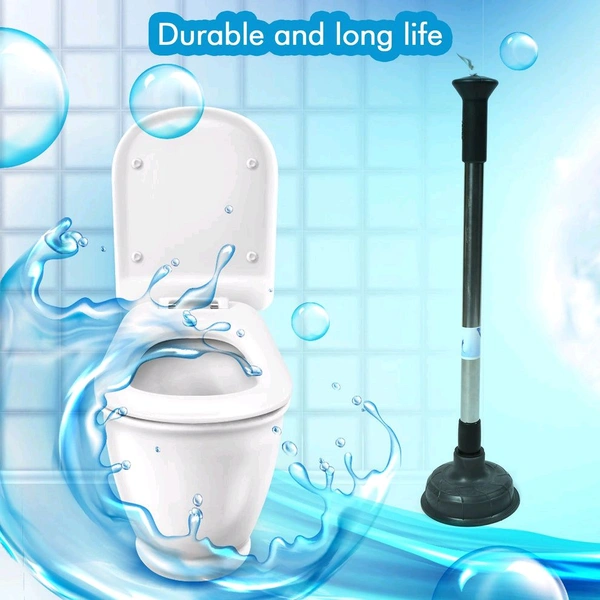 Toilet Plunger Pump, Drain Unblocker Cleaner Sink Plunger Cleaning Pump For Kitchen Sink, Toilet, Bathroom (2099)