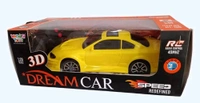 3D DREAM CAR REMOTE, Stylish & High-Speed RC Vehicle (580)