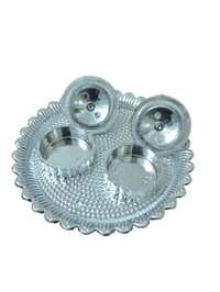KANKAVATI SMALL,  Traditional Pooja Bowl for Kumkum, Haldi & Chawal  (2161)