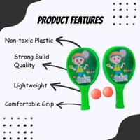 TABLE TANIS RACKET S Badminton Plastic Racquet/Racket Ball Toy for Kids  (133)