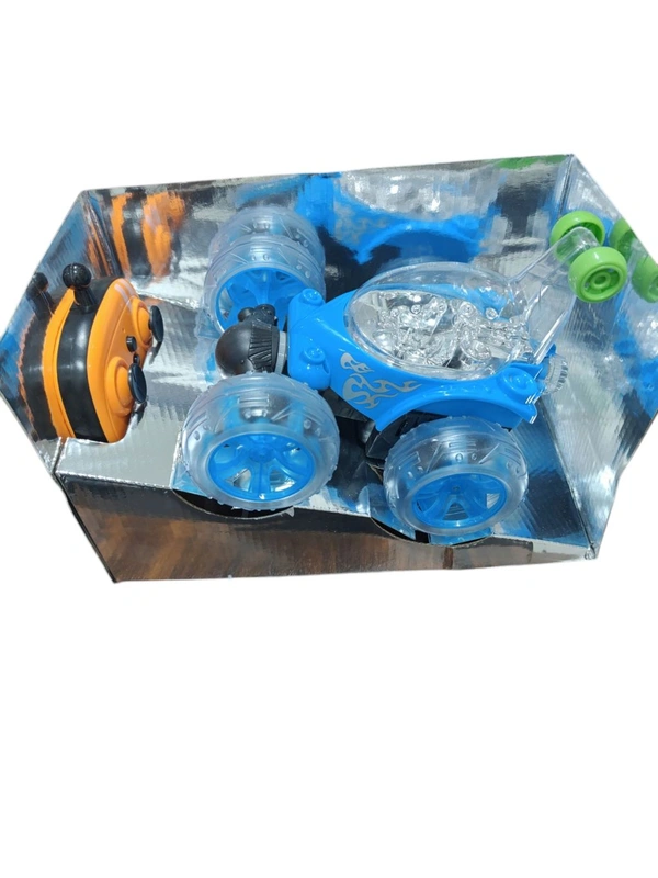 SMOKE STUNT CAR, 360° Rotating RC Car with LED Lights & Real Smoke Effect for Kids  (2240)