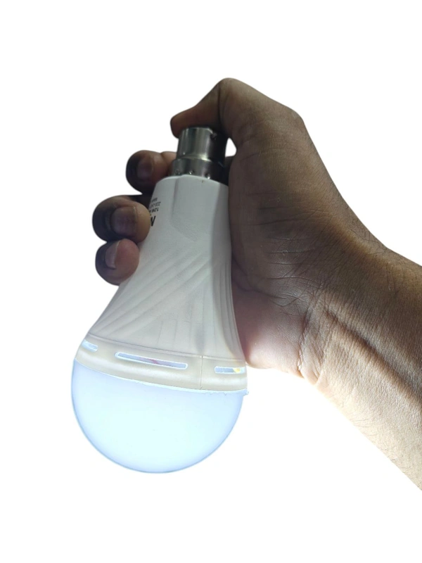 12W NUETON INVERTOR BULB, NEUTON 12W Inverter Rechargeable LED Bulb | Auto Light During Power Cut | Upto 4 Hours Backup(2390)