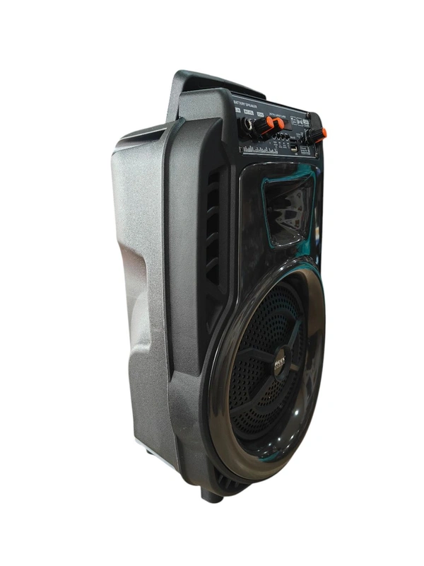 WS-859D TROLLY SPEAKER, WS-859D Trolley Speaker Wireless Bluetooth Speaker with Mic & RGB Lights(2500)
