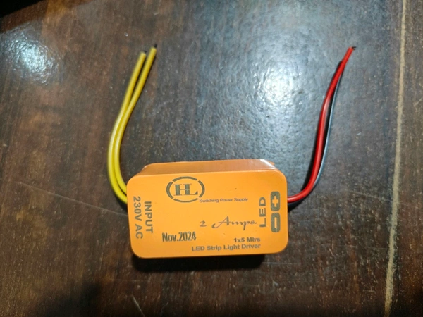 STRIP LED ADAPTER, LED Strip Light Driver for 5 Meter LED Strip | Power Supply Adapter for LED Strip Lights 12V(1957)