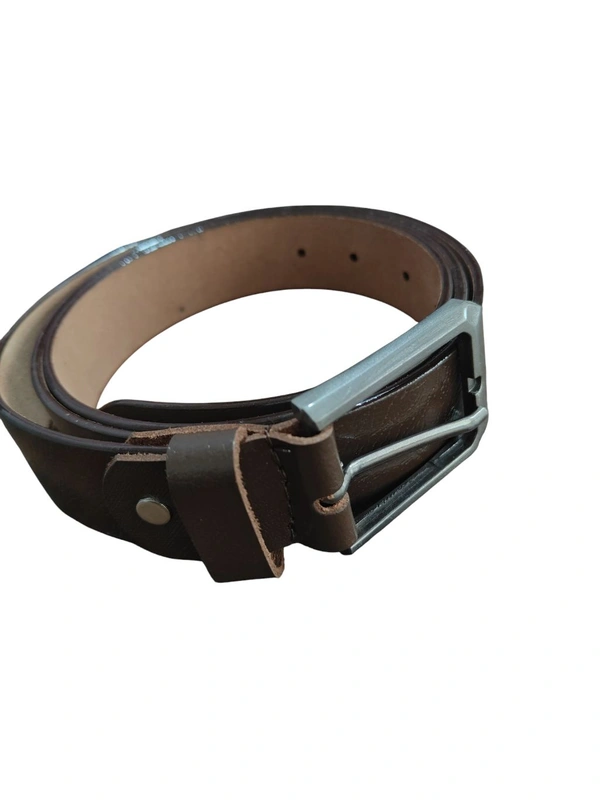 GENUINE LEATHER BELT, Genuine Leather Belt for Men | Premium Formal & Casual Wear Adjustable Waist Belt(2541)