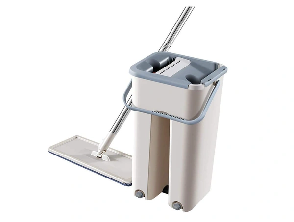 SCRATCH CLEANING MOP, Effortless Floor Cleaning with Built-In Scraper Technology  (687)