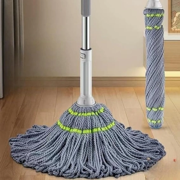 TWIST MOP, Self-Wringing Twist Mop – Hands-Free Squeeze Mop with Super Absorbent Microfiber Head(2170)