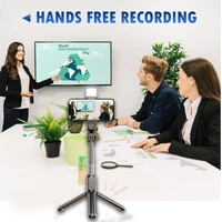 SELFIE WITH LIGHT RIS-L, Selfie Stick Tripod with LED Light | 100CM Extendable 3-in-1 Design, Rechargeable Light (2 Brightness Modes) & Bluetooth Remote for Makeup, Selfies & Photo Shoots(2727)