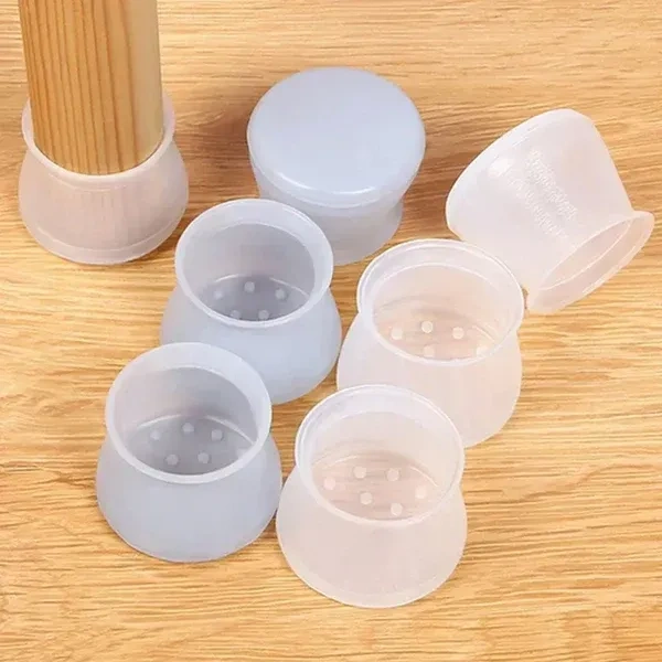 4PCS SILICON PAD, Silicone Furniture Feet Pads for Chair Legs – 4 Pcs | Anti-Scratch & Noise-Reducing Floor Protectors(2422)