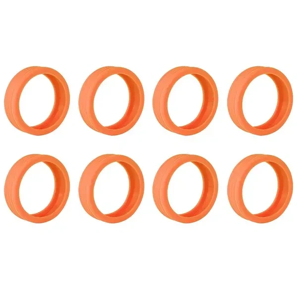8PCS WHEEL COVER, Silicone Luggage Wheel Covers – 8 Pcs Noise Reduction & Wheel Protection Sleeves for Suitcases(2441)
