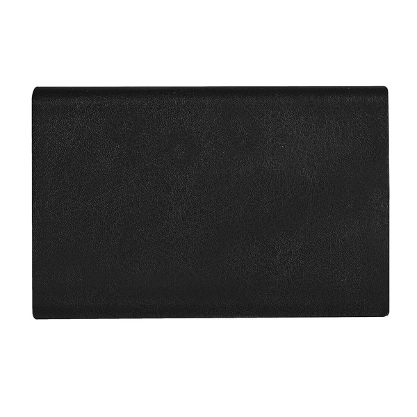 LEATHER CARD WALLET, Metal Card Holder for Men & Women | Pocket-Sized Credit, Debit & ID Card Case with Magnetic Closure(828)
