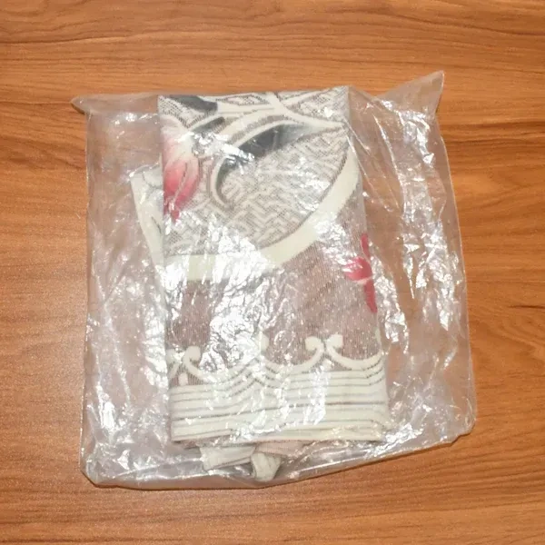 SOFA COVER 220*27 INCH, Floral Sofa Protector Runner (1 Pc, 220x27 Inch) – Elegant Floral Design Sofa Cover for Living Room | Anti-Slip, Washable, Soft Fabric Furniture Protector(2725)