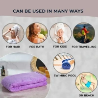 76*50 CM NAPKIN, Microfiber Napkin – Quick-Dry, Super Absorbent Hand and Face Napkin for Daily Use (2415)