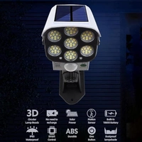 CAMERA SHAPE SOLAR LIGHT, Solar Motion Sensor Security Light 77 LED | Camera-Shaped Waterproof Wall Lamp with Remote Control for Home & Garden(2655)