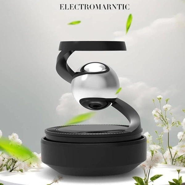 SOLAR CAR AROMA, Rotating Fragrance Air Freshener for Car Dashboard – Solar Powered Perfume Diffuser (2184)