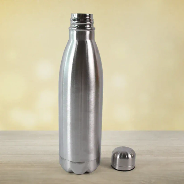 1000ML STEEL WATER BOTTEL, Stainless Steel Water Bottle Approx 1000ML (1 Pc)(826)