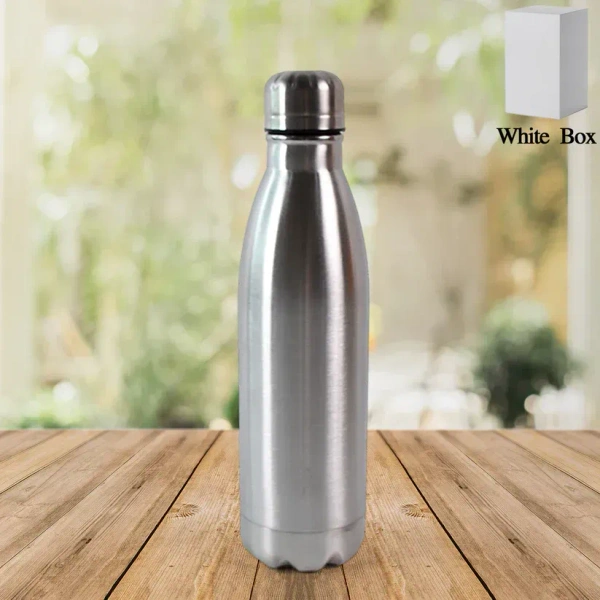 1000ML STEEL WATER BOTTEL, Stainless Steel Water Bottle Approx 1000ML (1 Pc)(826)