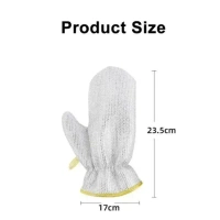 DISH WASING GLOVES - "Steel Dish Washer Gloves Home & Kitchen" (2084)