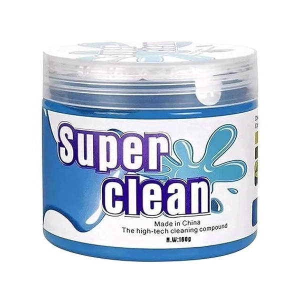 SUPER CLEAN GEL, Super Clean Magic Cleaning Gel Compound 160g | High-Tech Dust & Dirt Remover for Car, Keyboard, Electronics(1740)