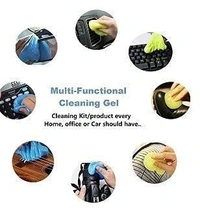 SUPER CLEAN GEL, Super Clean Magic Cleaning Gel Compound 160g | High-Tech Dust & Dirt Remover for Car, Keyboard, Electronics(1740)