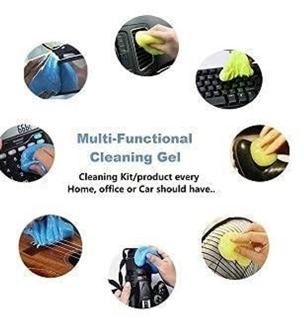 SUPER CLEAN GEL, Super Clean Magic Cleaning Gel Compound 160g | High-Tech Dust & Dirt Remover for Car, Keyboard, Electronics(1740)