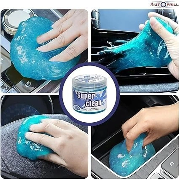 SUPER CLEAN GEL, Super Clean Magic Cleaning Gel Compound 160g | High-Tech Dust & Dirt Remover for Car, Keyboard, Electronics(1740)