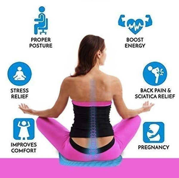 EGG SEATER, Support Cushion Gel Seat Pillow – Orthopedic Comfort Pad for Car, Office Chair, Wheelchair & Home(2545)